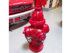 Bouche d'incendie en résine