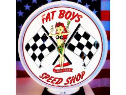 Globe de pompe à Essence Fat Boys Speed Shop