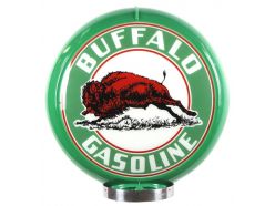 Globe de Pompe à Essence Buffalo Gasoline 