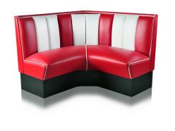 Banquette D'angle HW120/120 Rouge
