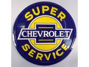 Plaque en métal XL Super Chevrolet