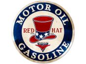 Plaque métal XL Red Hat Gas 
