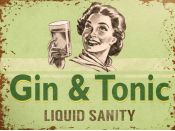 Grande Plaque XL Gin et Tonic 