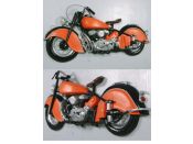 Côté de Style Harley Davidson Décor Mural 