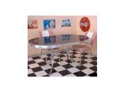 Table Ovale Sixties TO26 