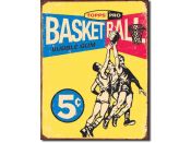 Plaque en métal Basket Ball 