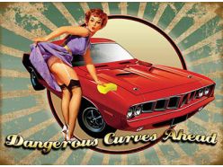 Grande Plaque XL Dangerous Curves