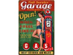 Grande Plaque XL Full Service Open