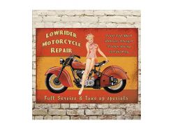 Grande Plaque XL XL Lowrider Moto