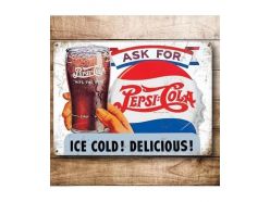 Grande Plaque XL Ask Pepsi Cola