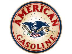 Plaque métal XL American GAS