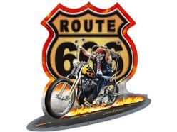 Plaque Métal XL Route 666