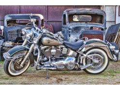 Plaque métal XL Harley Rods