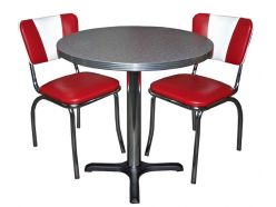 Set de Diner , table ronde US .