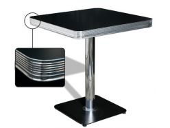 Table Sixties 70x70 cm TO23 Noir