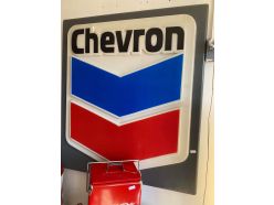 Enseigne Chevron USA Vintage 