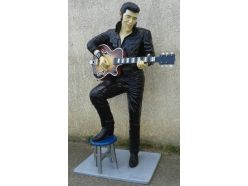 Statut Elvis en résine Sixties