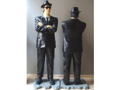 Statue Blues Brothers Bras Croisés