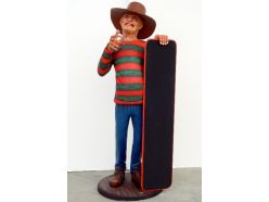 Statue Freddy avec Ardoise