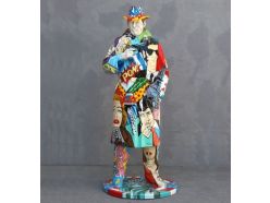 Statue Détective Pop Art 