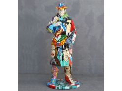 Statue Détective Pop Art