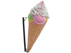 Cornet glace à fixer .