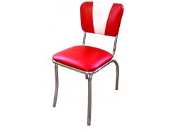 Chaise Vintage rouge