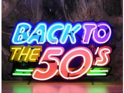 Enseigne Néon Back To The Fifties