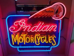 Enseigne Néon Indian Motorcycles