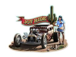 Plaque en métal Joy Ride