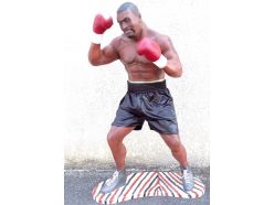 Statue Boxeur Mike Tyson en Résine 