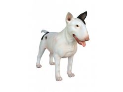Statue Bull Terrier en Résine 