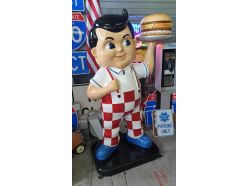 Statue Big Boy American Diner en Résine 