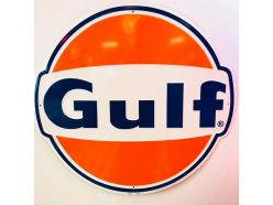 Grande Plaque En Métal XL Gulf