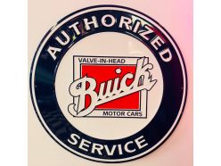 Grande Plaque En Métal XL Buick Service