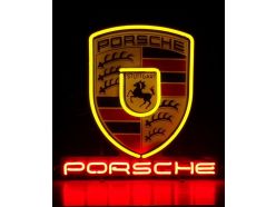 Enseigne Néon Lumineuse Porsche