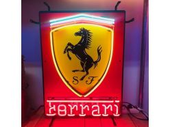 Enseigne Néon Lumineuse Ferrari 