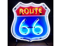 Enseigne Néon Publicitaire Route 66 